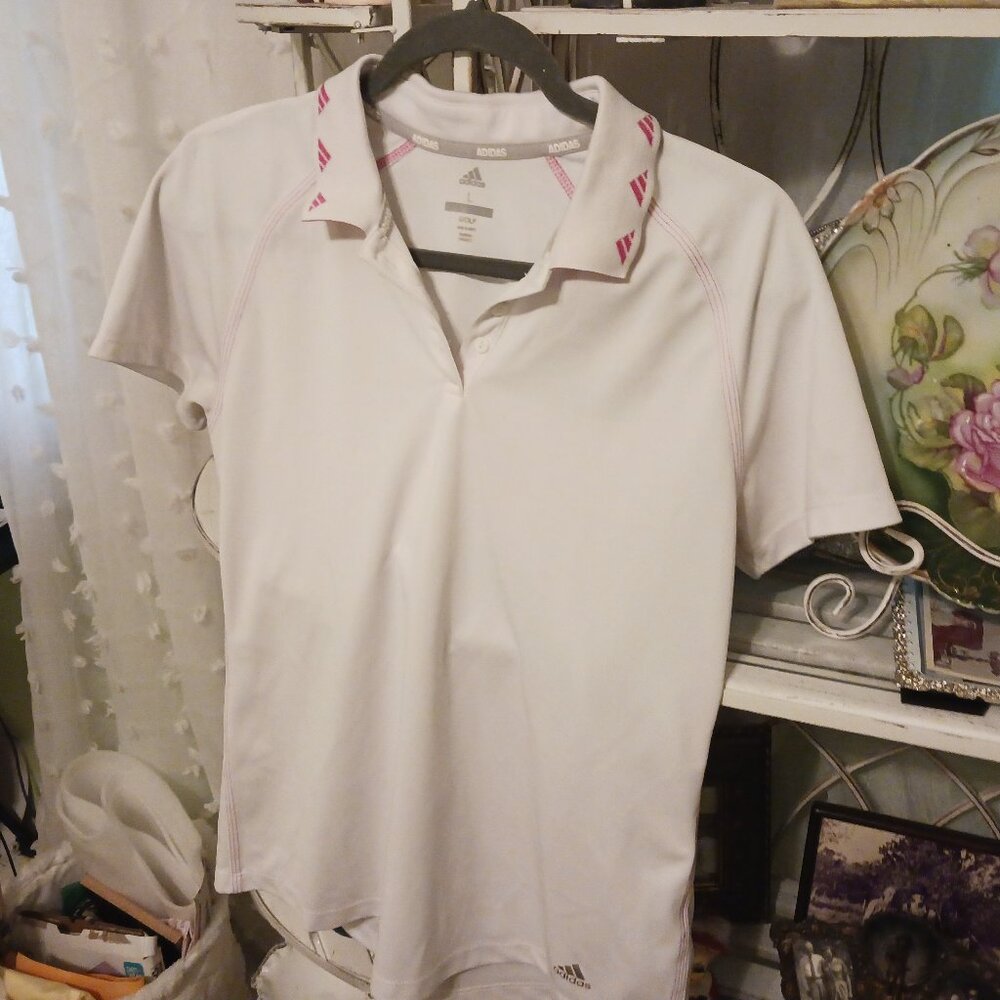 Adidas Golf Shirt Size L